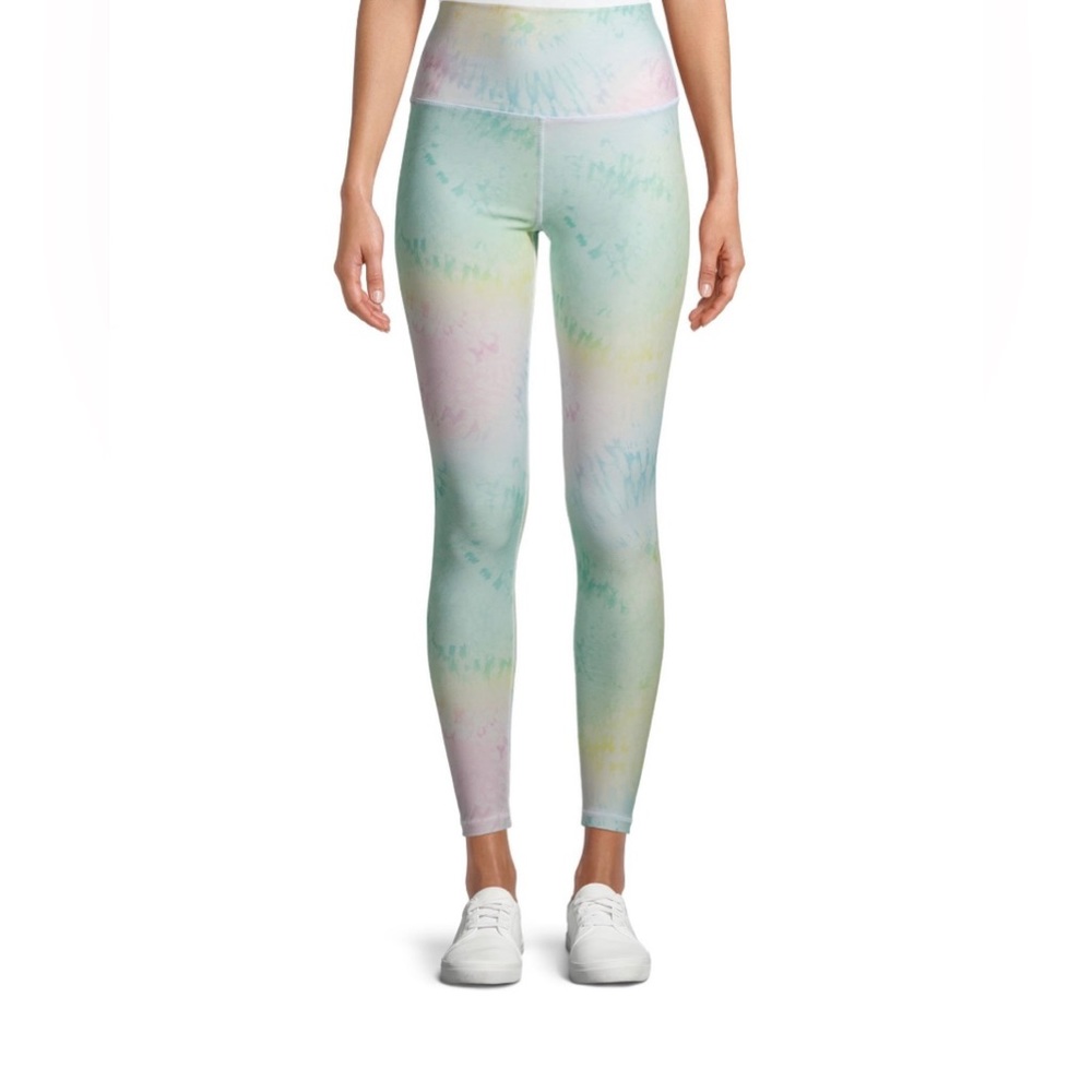 Girls Tye Dye Athletic Leggings, Size Youth Medium, Scorpio Sol